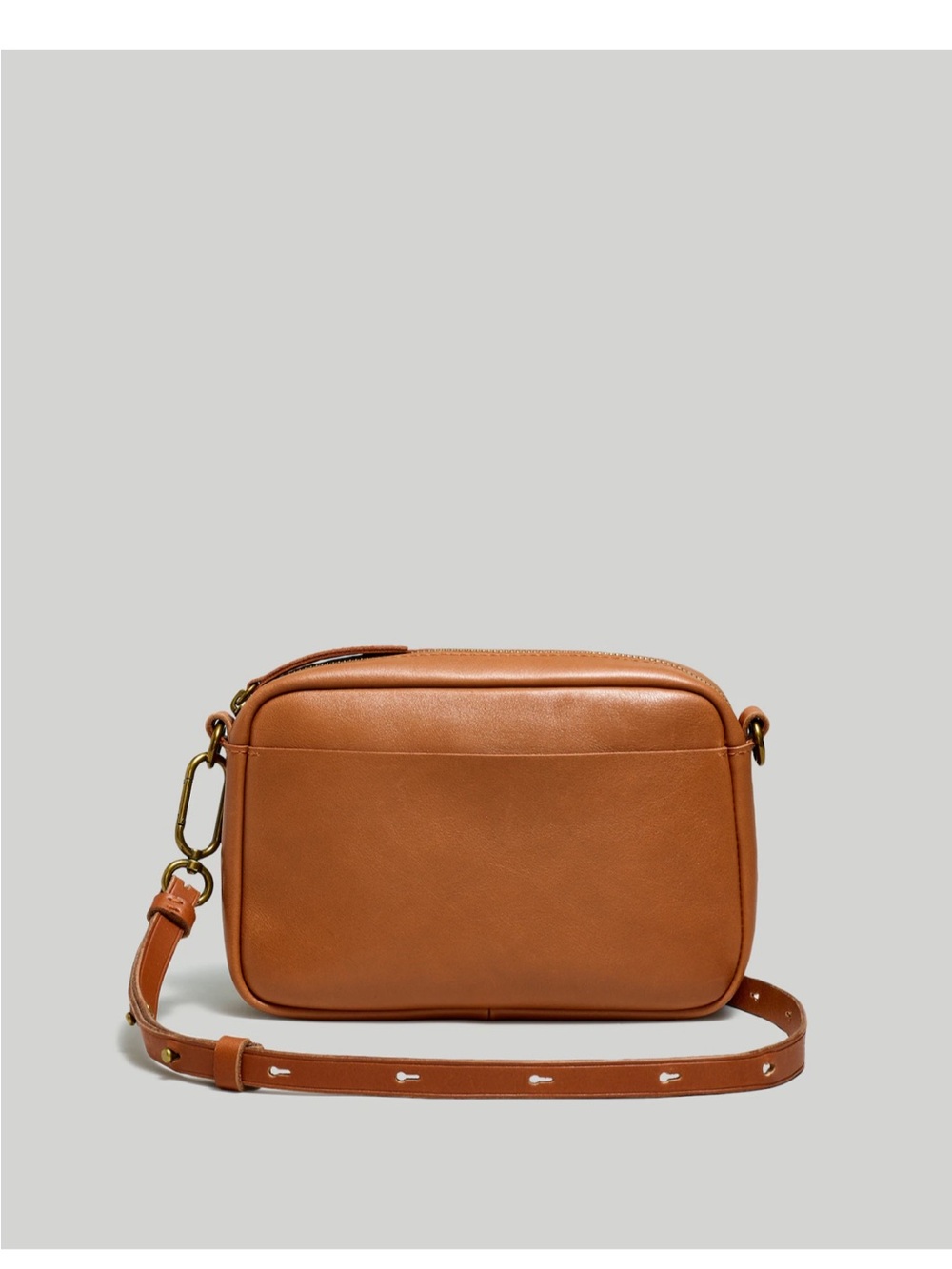 The Carabiner Medium Crossbody Bag in Dried Maple